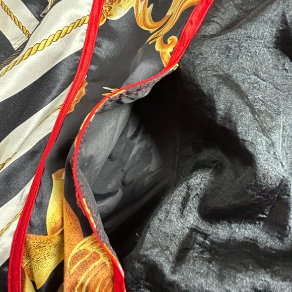 80s Vintage Gallery Sport Vibrant Ornate Print Jacket Streetwear Windbreaker - Picture 4 of 9